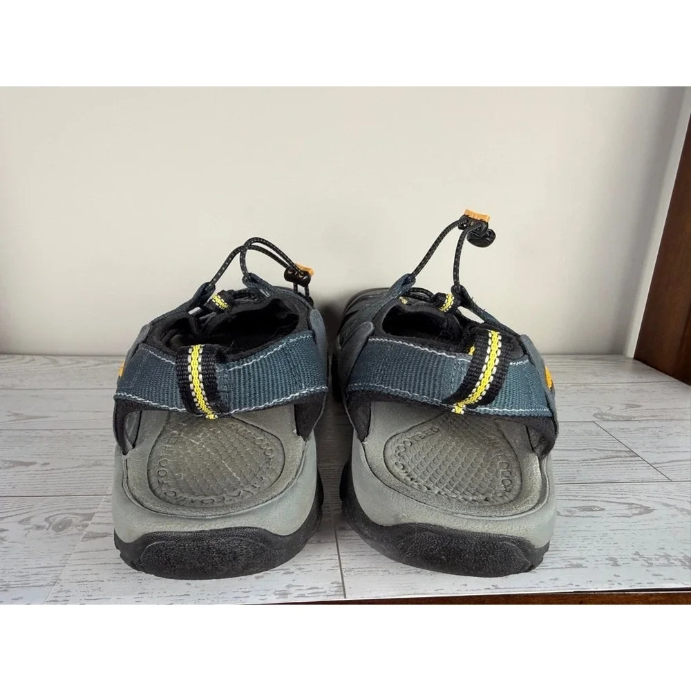 KEEN Men's‎ Water Sandals Size 11.5 US Grey Yellow Newport H2